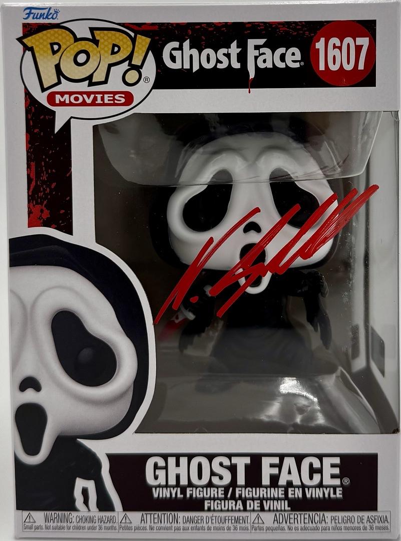 Neve Campbell signed "Ghost Face" Funko #1607 (Scream) - Pristine Auction COA